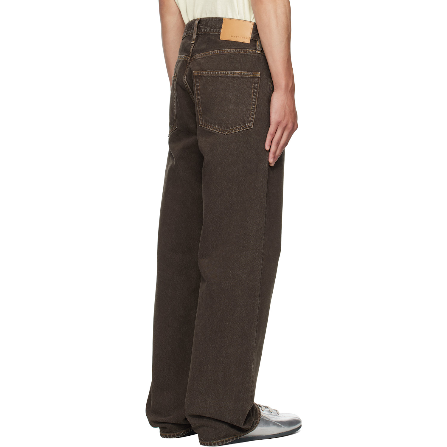  Sunflower Brown Loose Jeans 