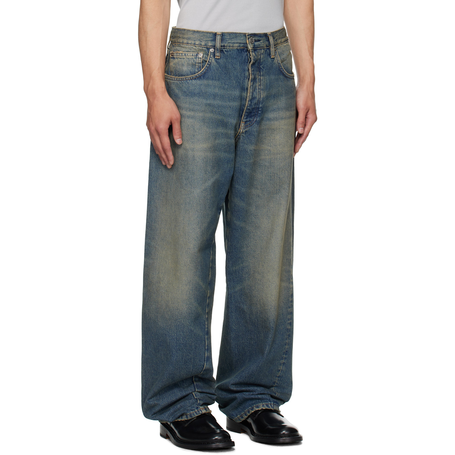  Sunflower Blue Wide Twist Jeans 