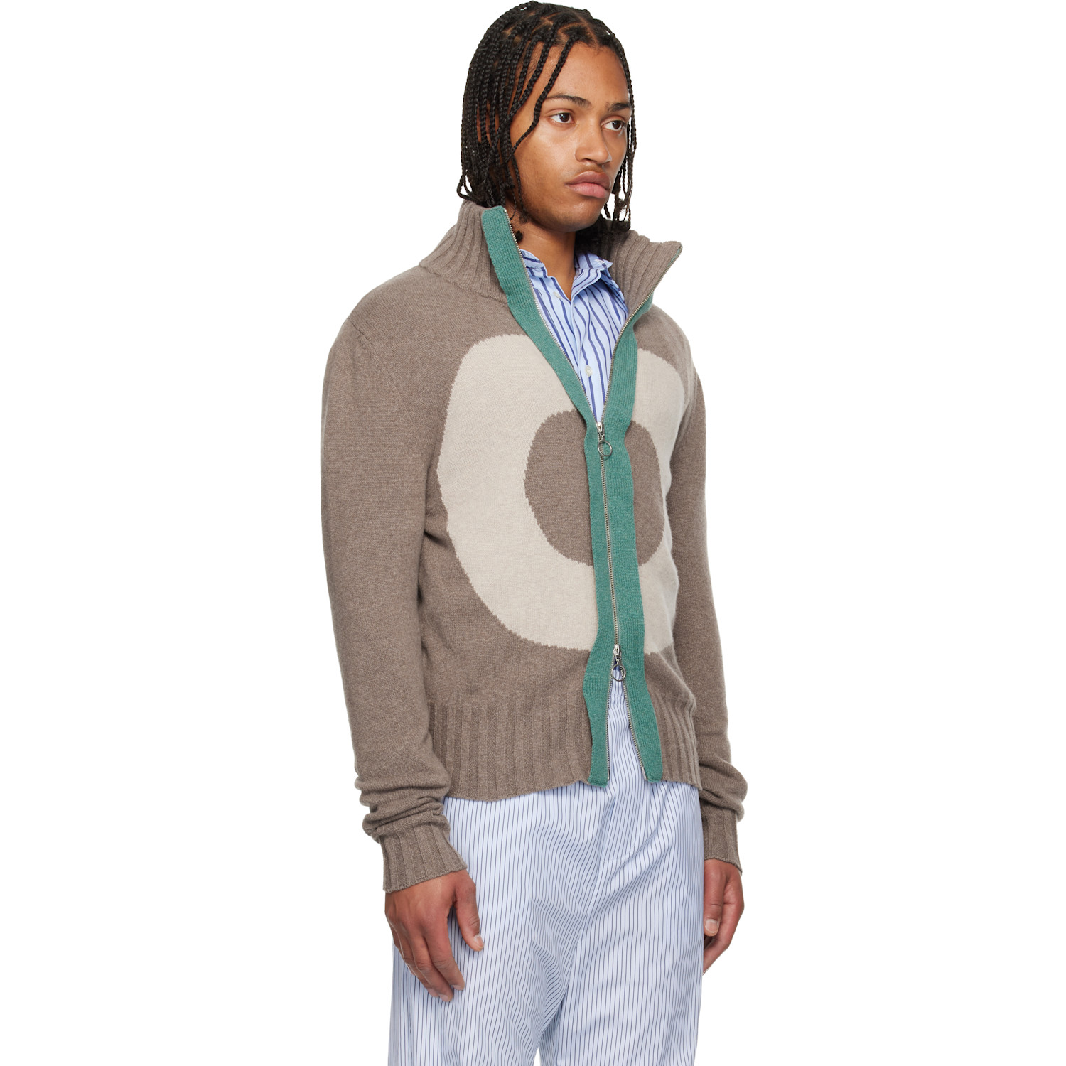  Edward Cuming Brown Vortex Window Jacket 