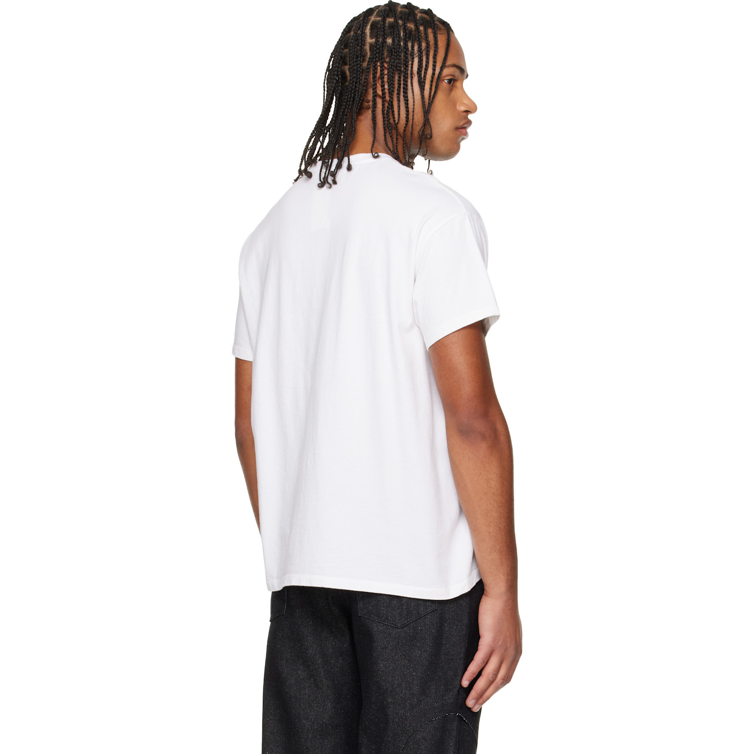 Edward Cuming White 'cum' T-shirt 