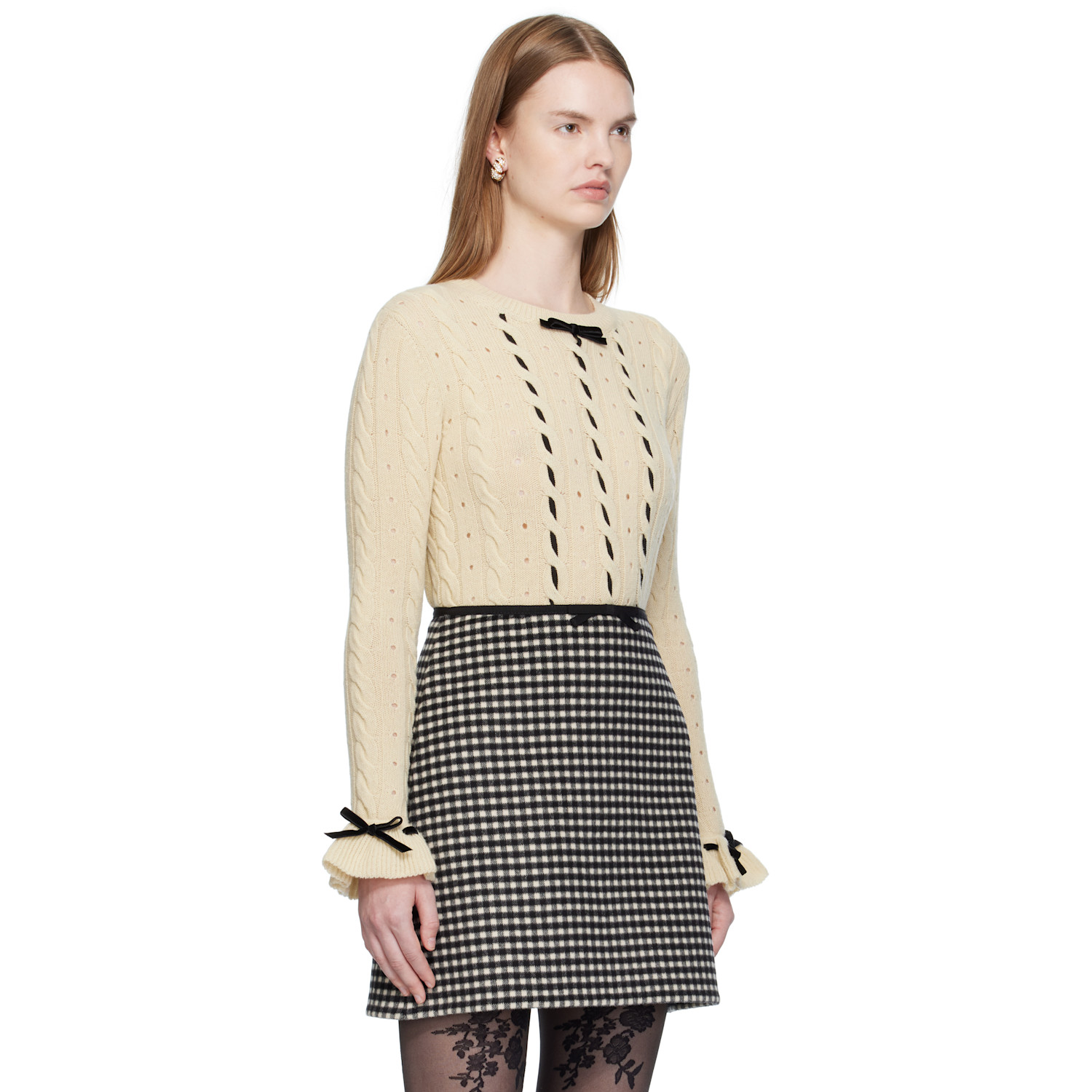  Valentino Off-white Virgin Wool Sweater 
