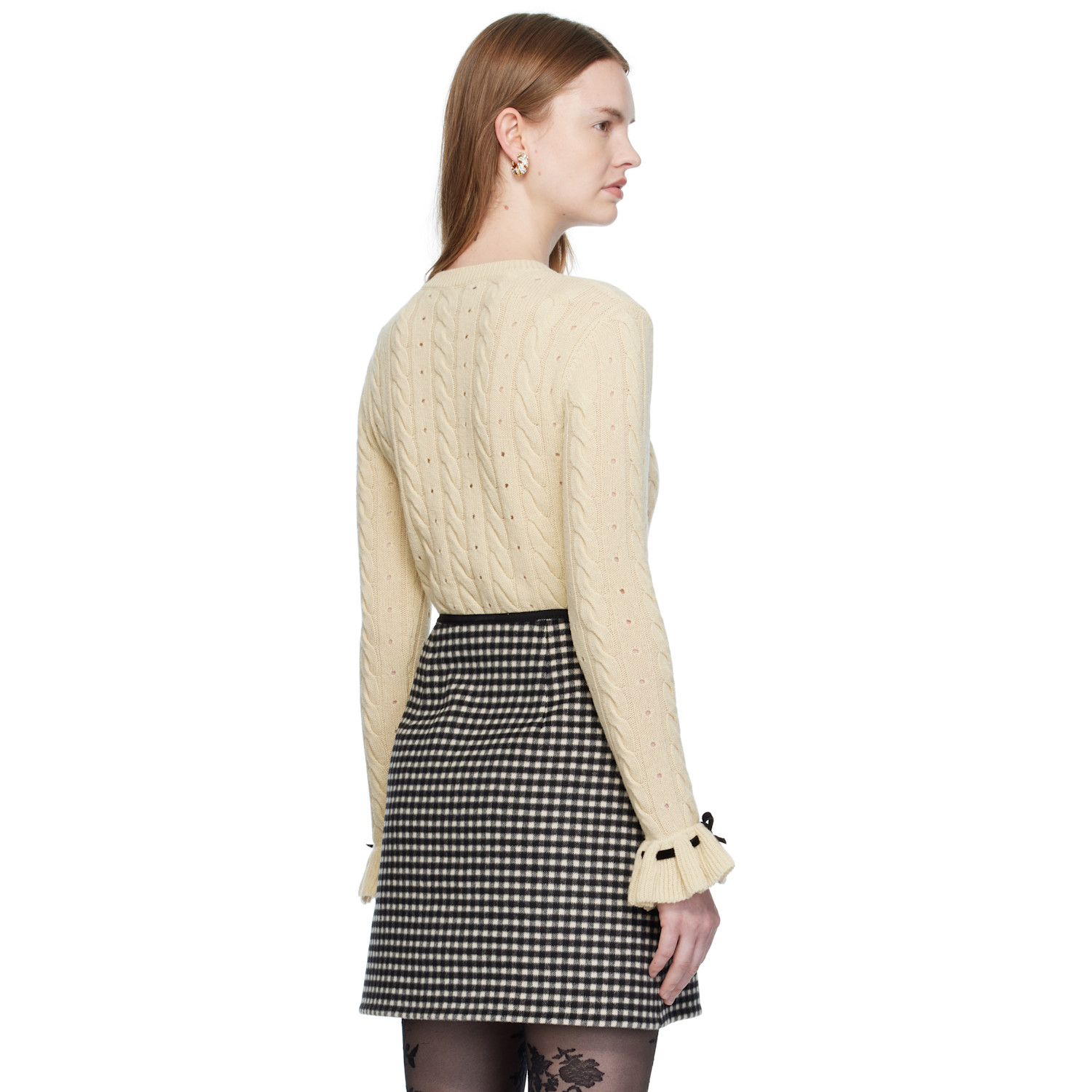  Valentino Off-white Virgin Wool Sweater 