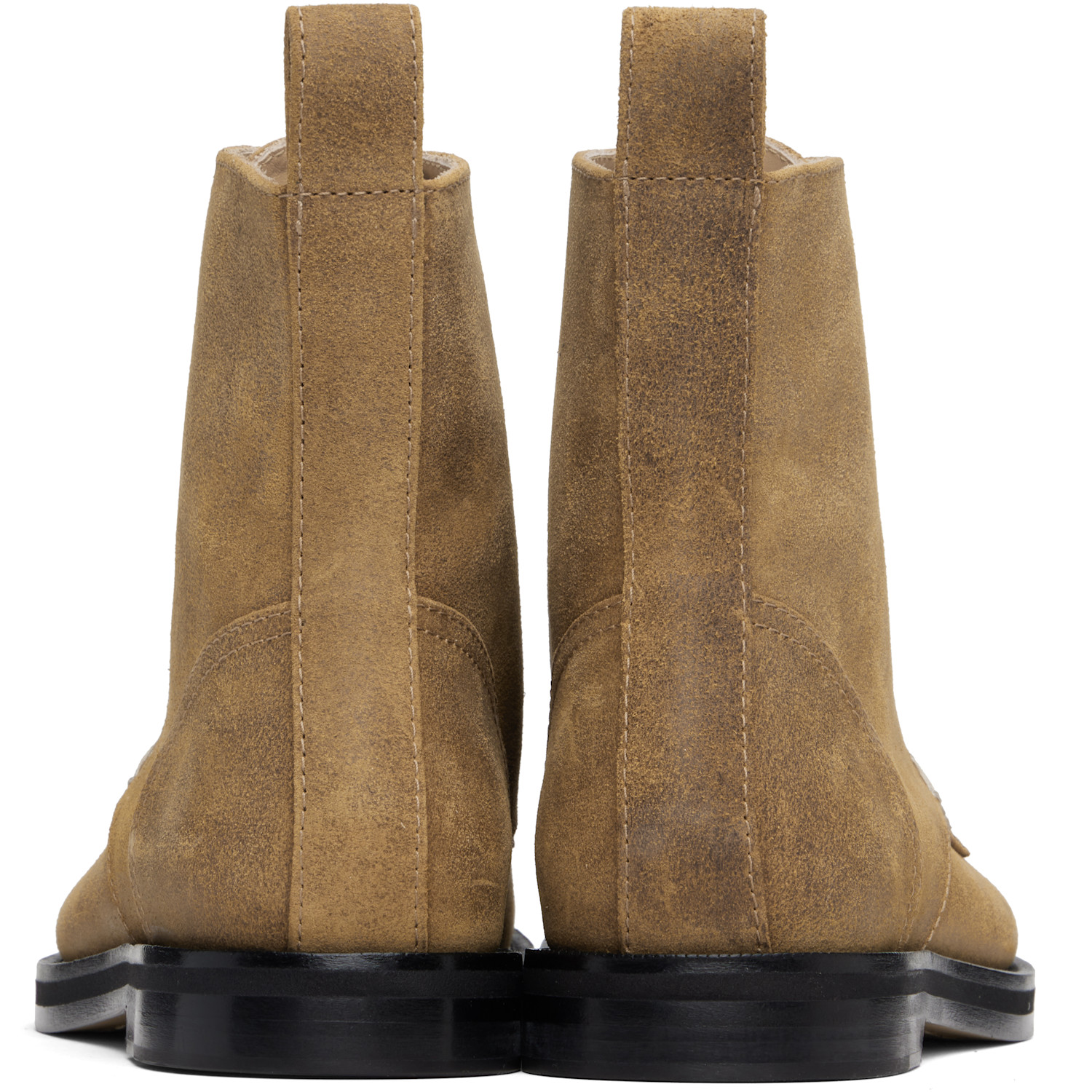  Jw Anderson Tan Loafer Boots 