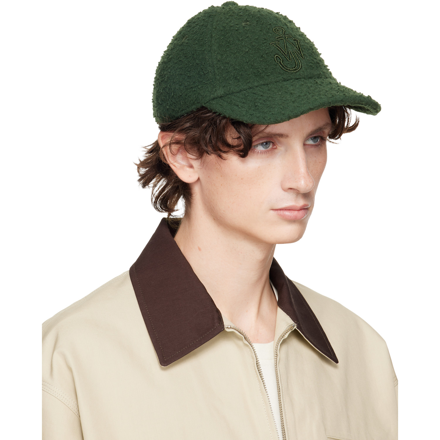  Jw Anderson Green Baseball Cap 