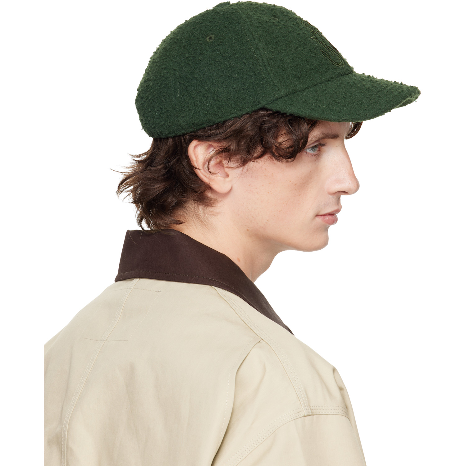  Jw Anderson Green Baseball Cap 