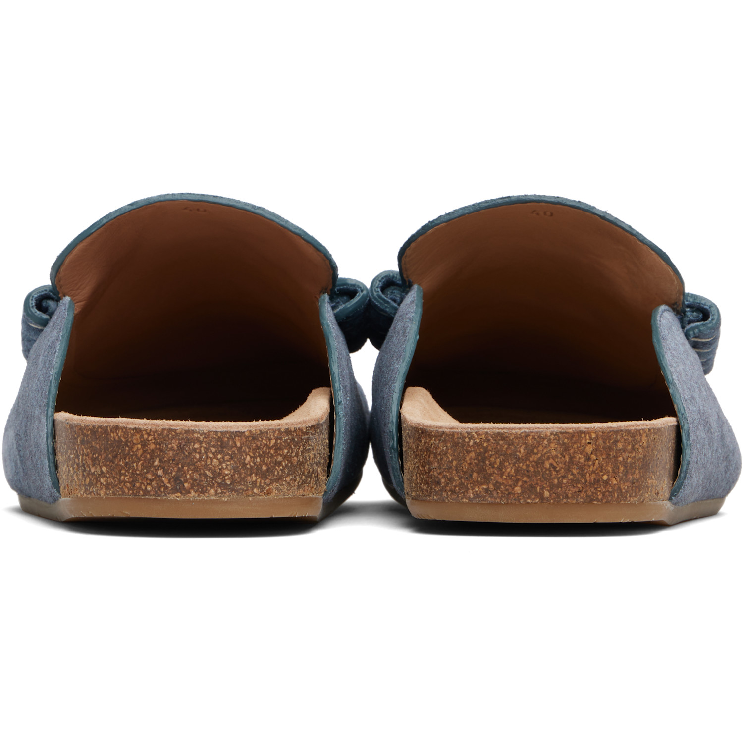  Jw Anderson Blue Stitch Loafers 