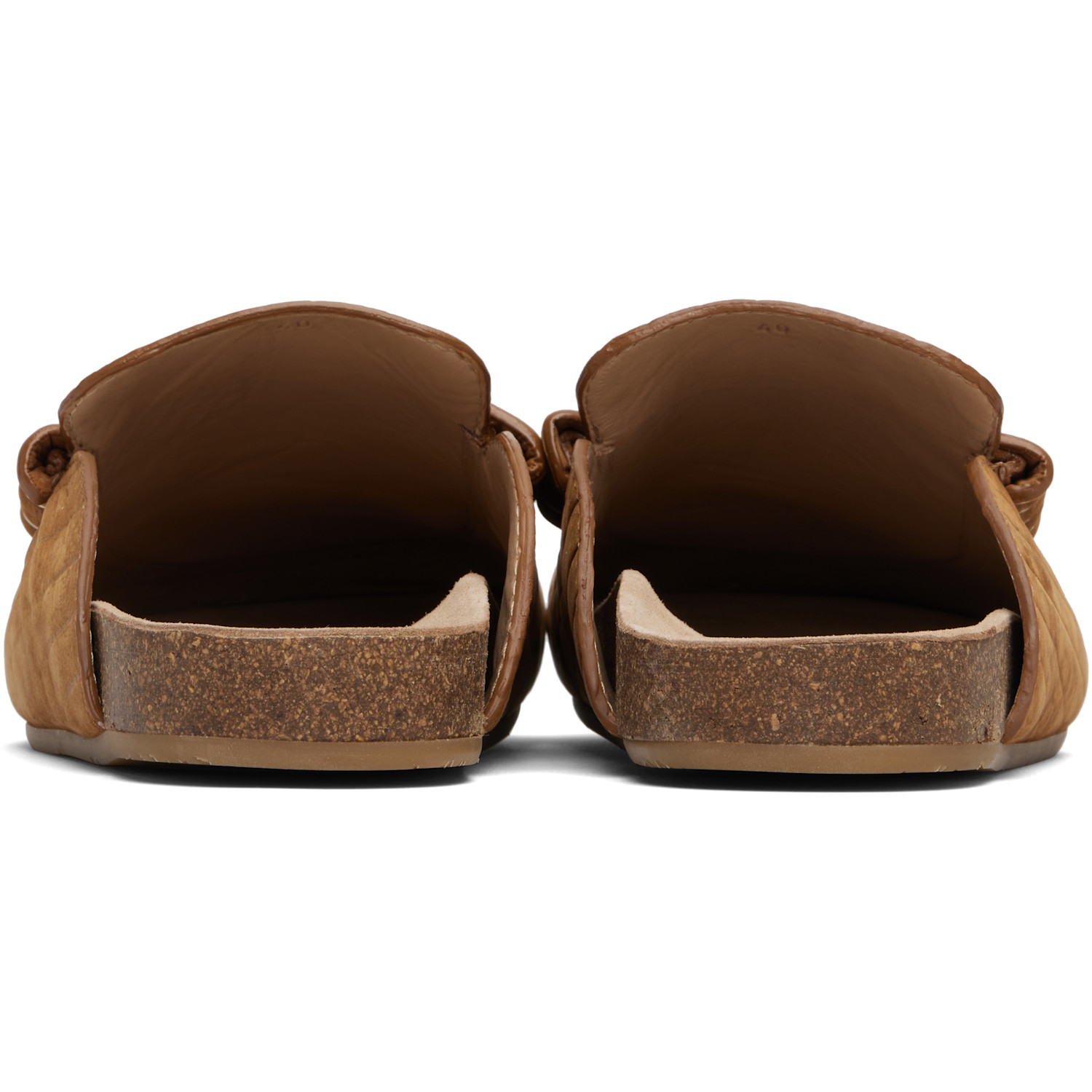  Jw Anderson Tan Stitch Loafers 