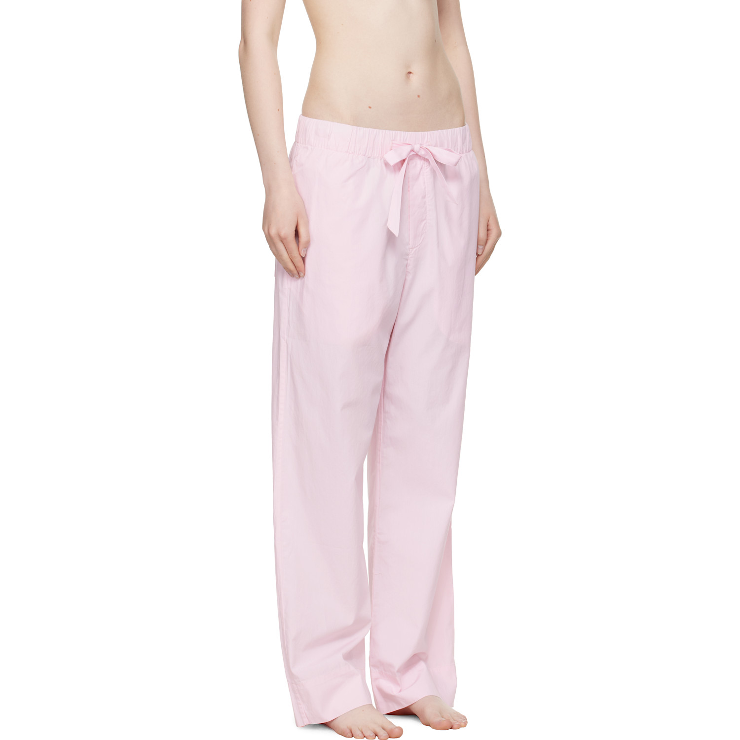  Tekla Pink Poplin Pyjama Pants 