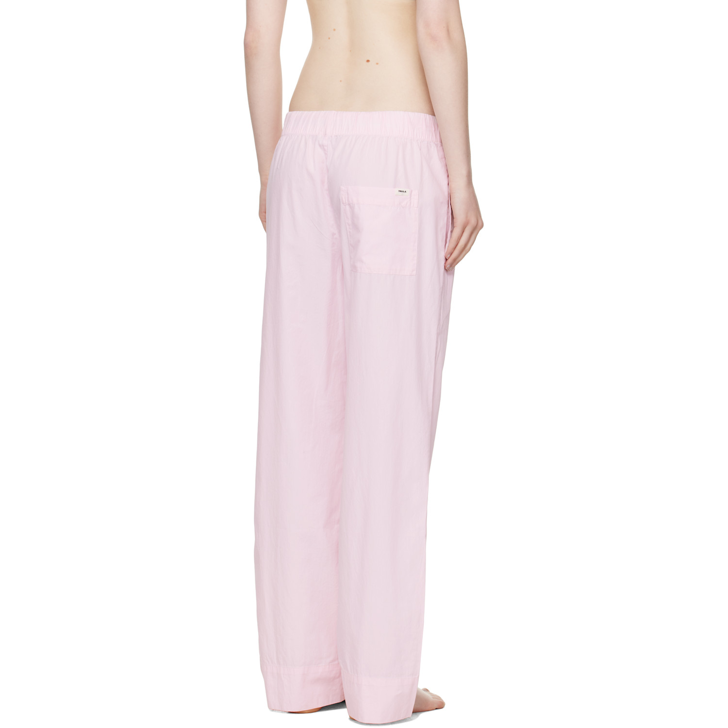 Tekla Pink Poplin Pyjama Pants 
