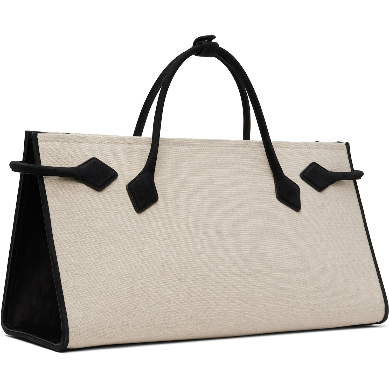  Alaïa Beige & Black 'le Teckel' Tote 