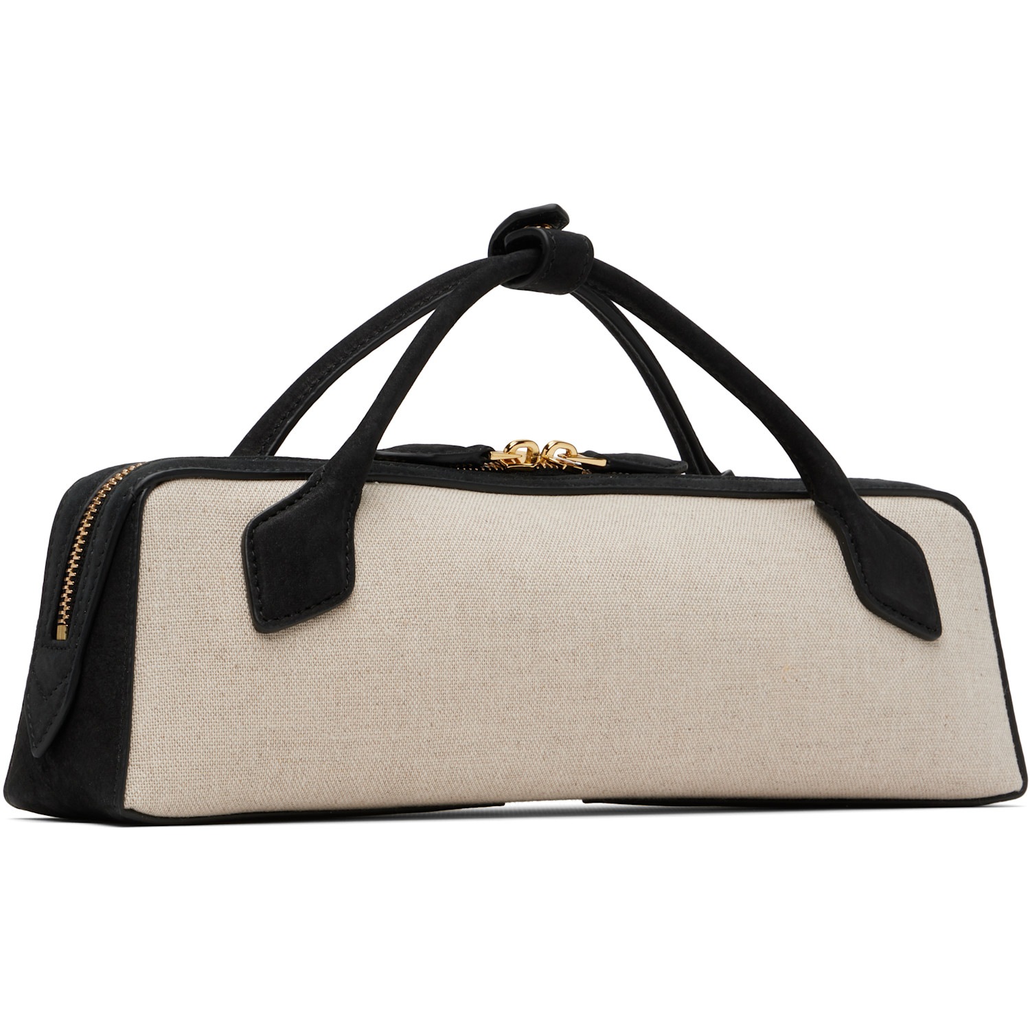  Alaïa Beige & Black 'le Teckel Clutch' Bag 