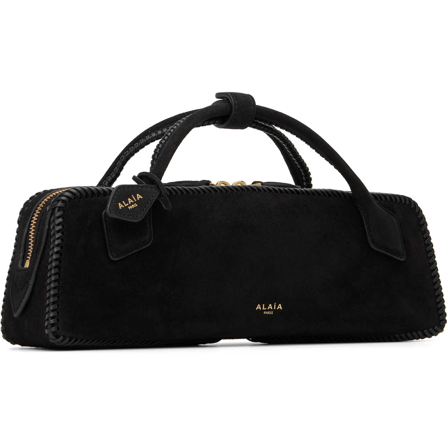  Alaïa Black 'le Teckel' Clutch Bag 