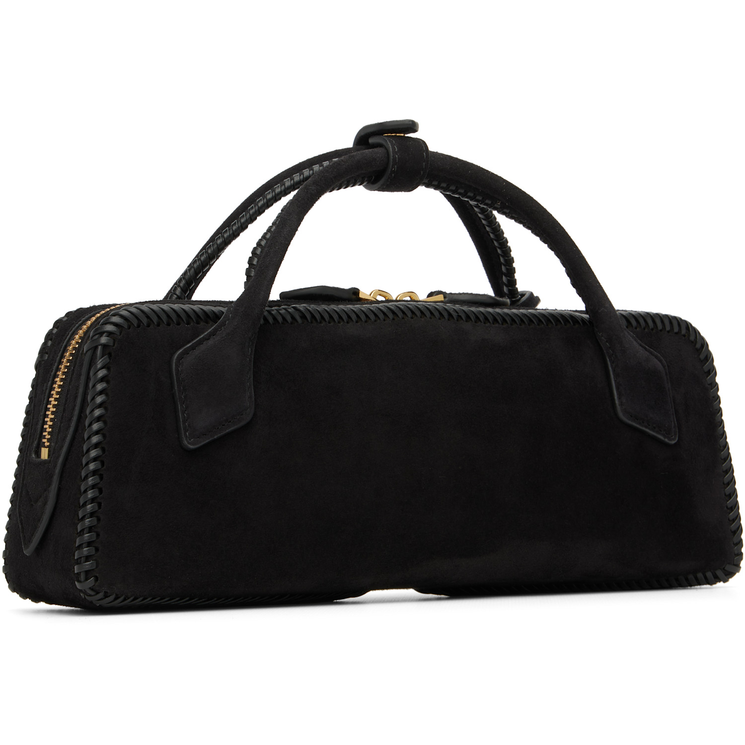  Alaïa Black 'le Teckel' Clutch Bag 