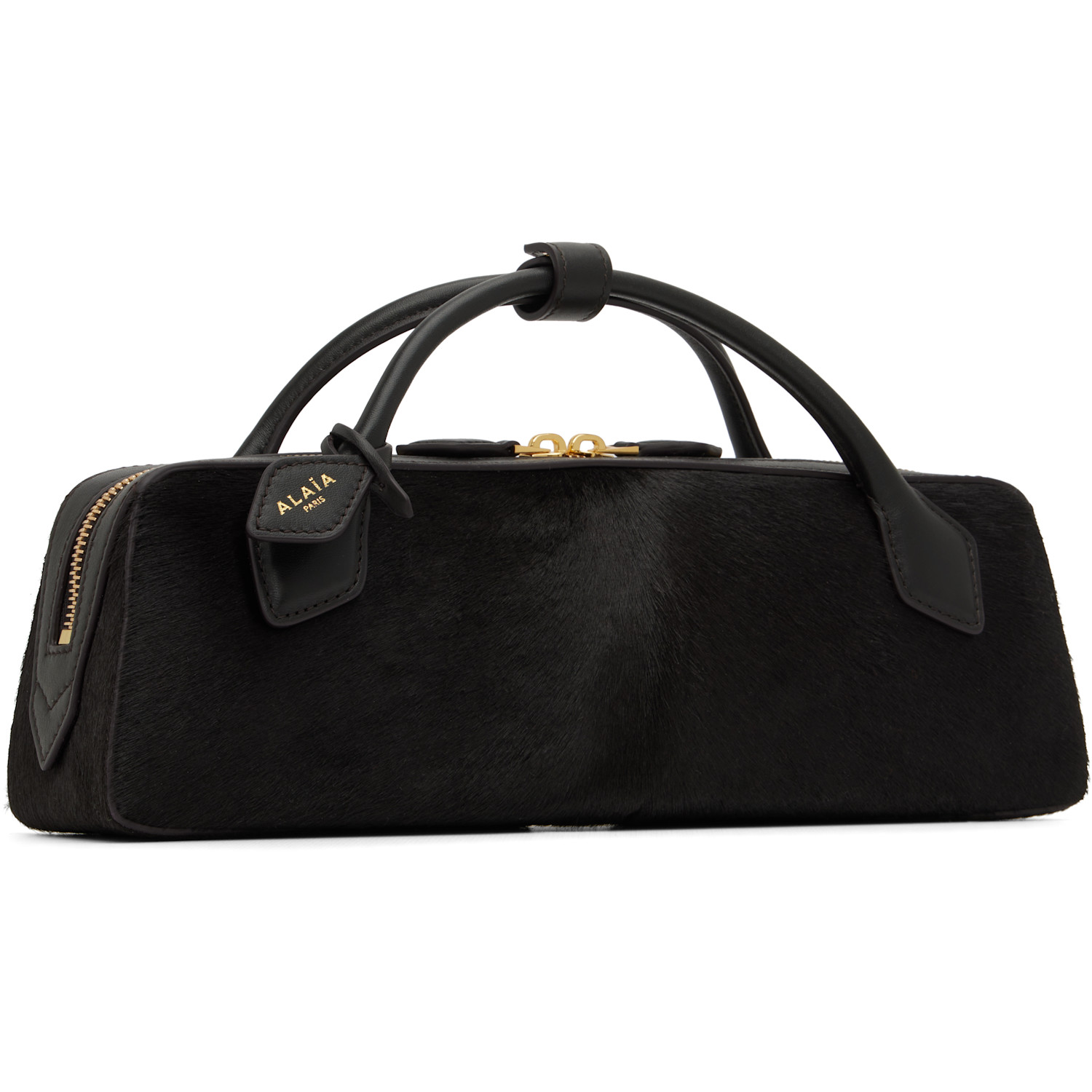  Alaïa Brown 'le Teckel' Clutch Bag 