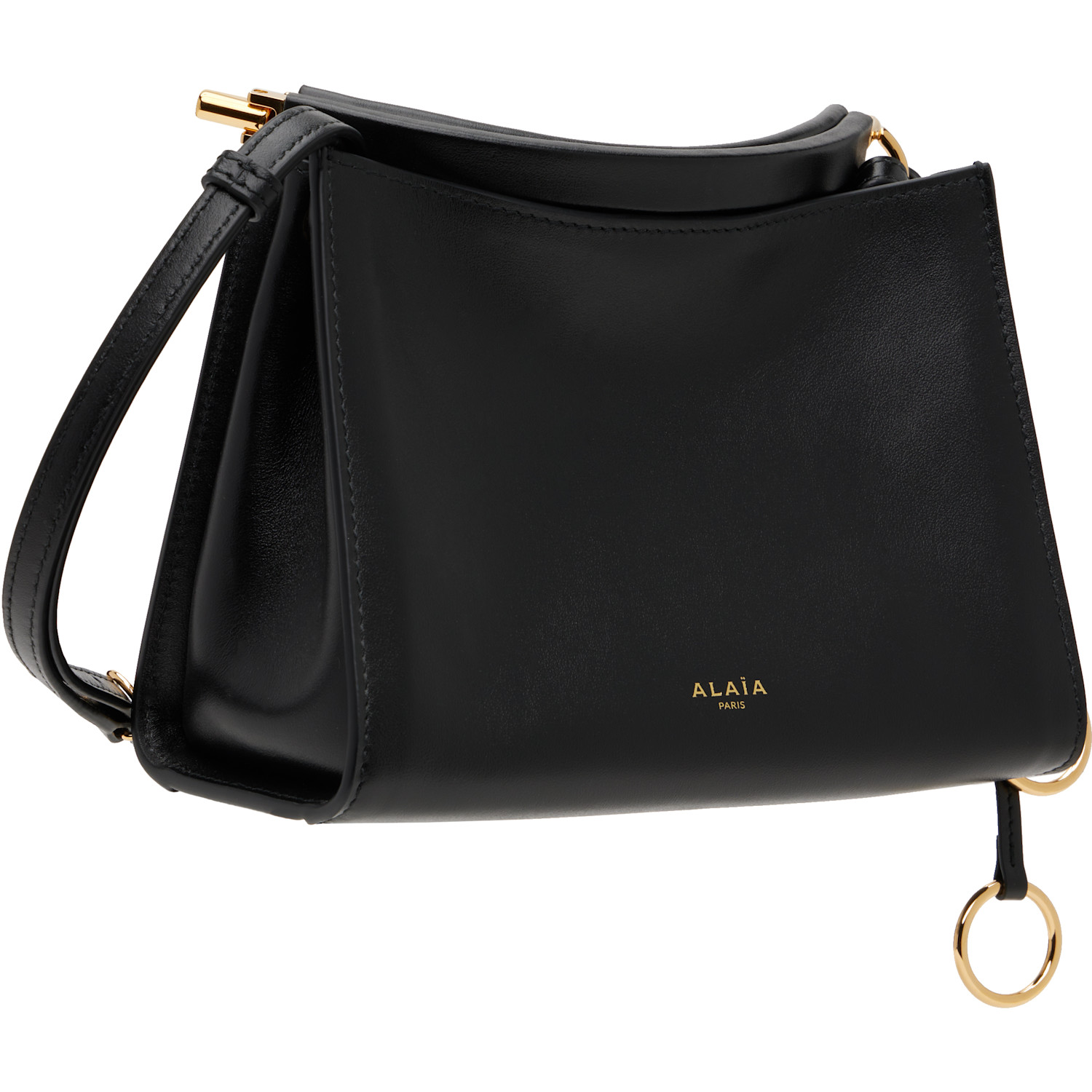  Alaïa Black 'le Click' Small Square Bag 