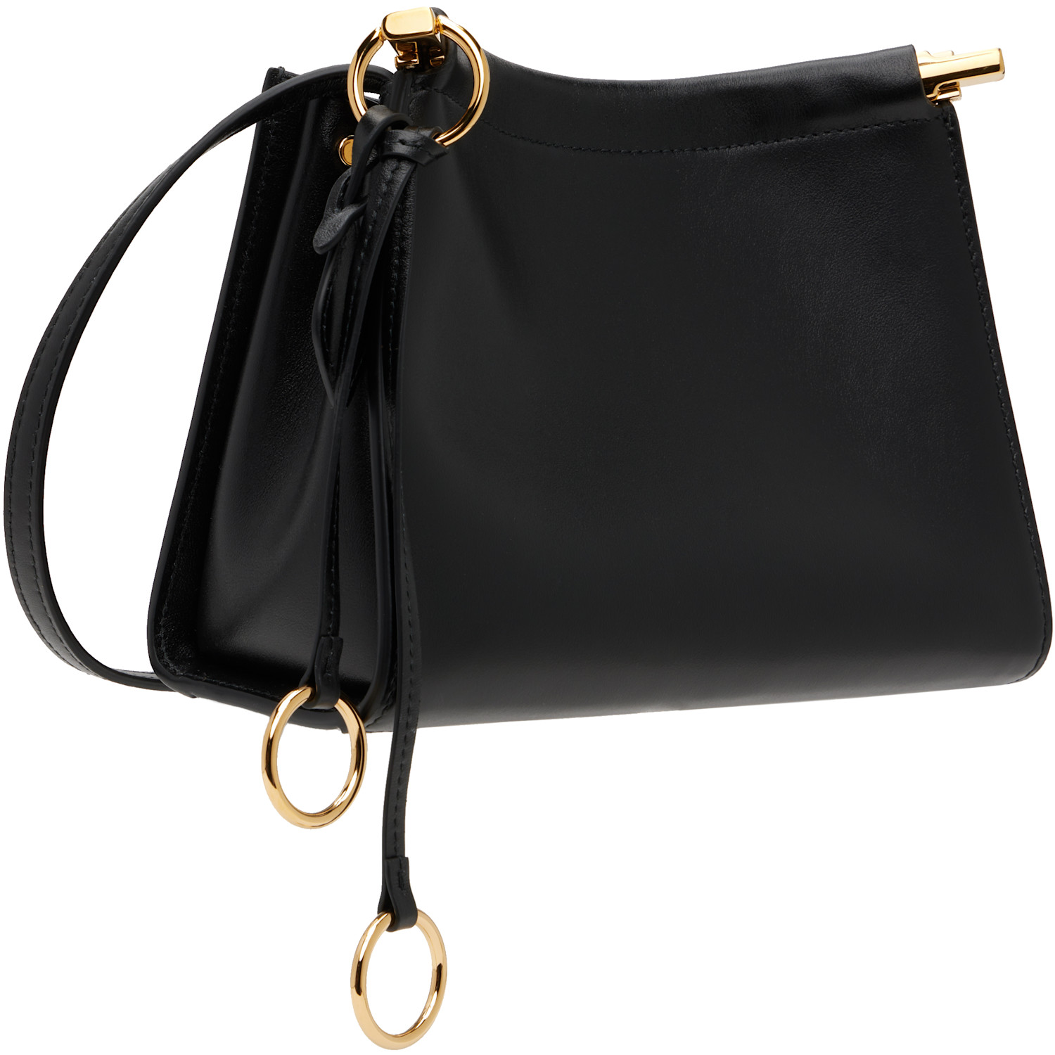  Alaïa Black 'le Click' Small Square Bag 
