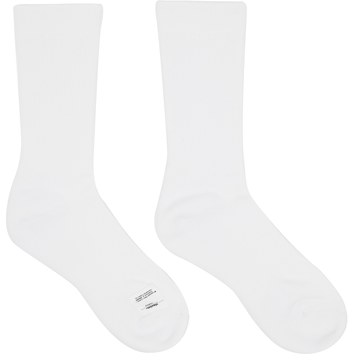  Visvim Two-pack White Achilles Hi Socks 