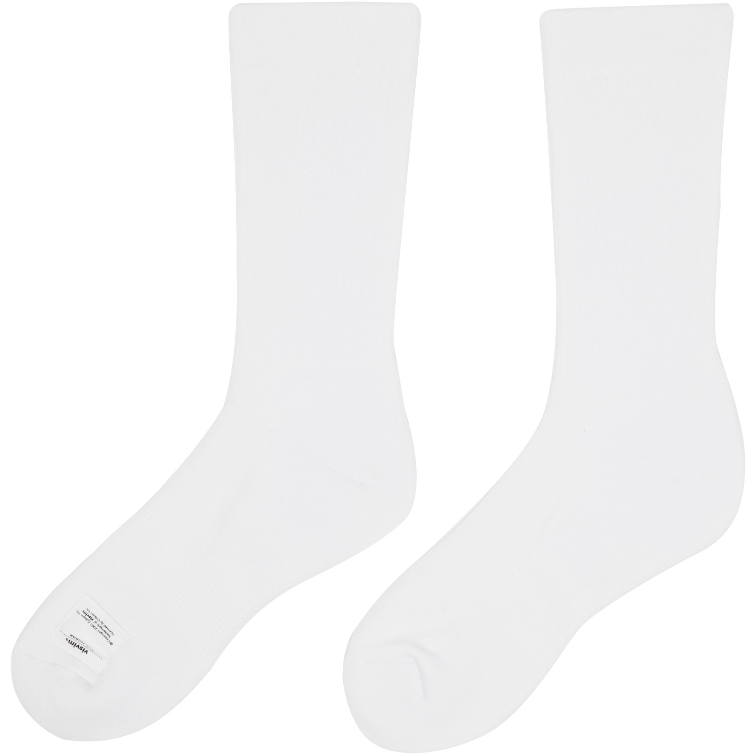  Visvim Two-pack White Achilles Hi Socks 