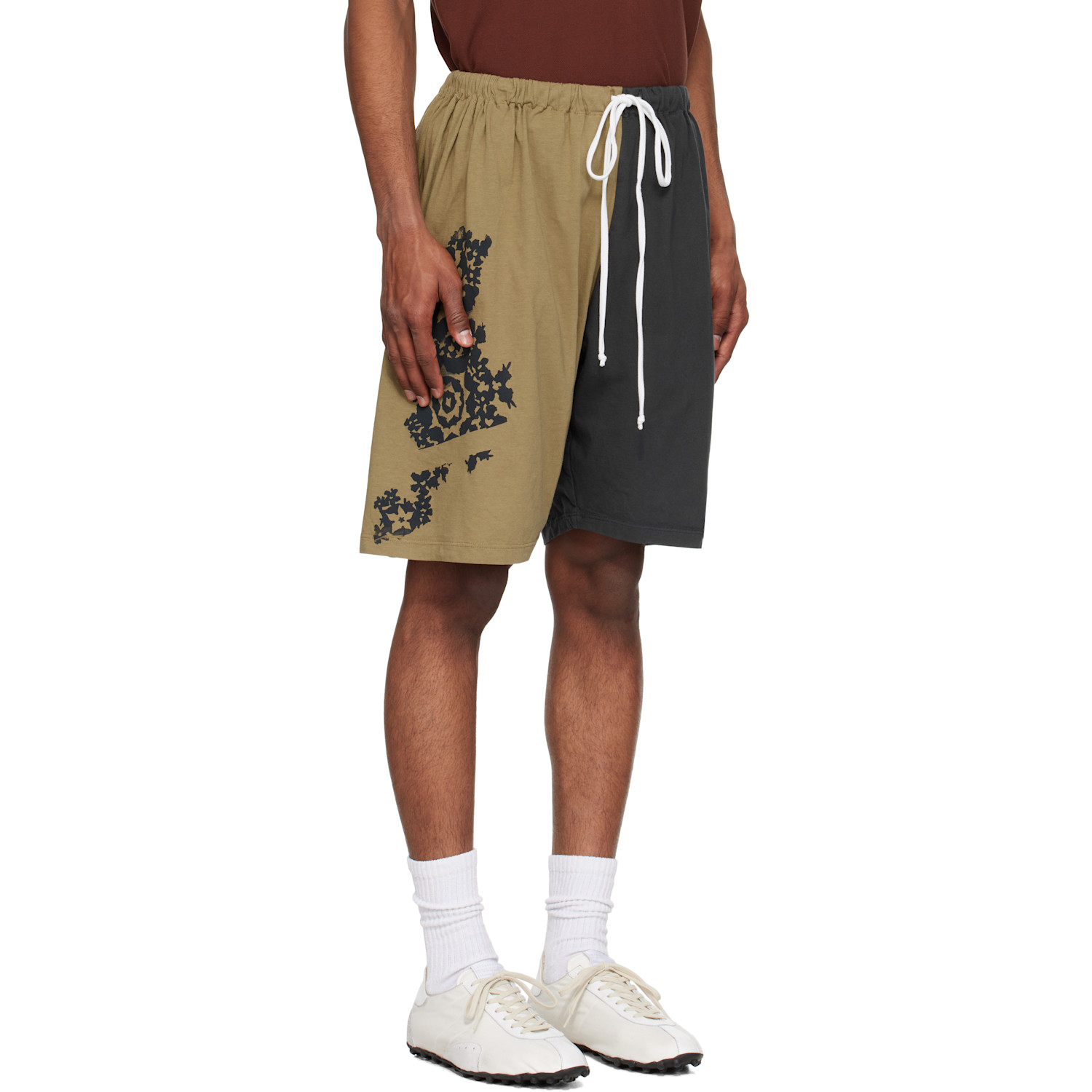  Sc103 Khaki & Black Gift Shorts 