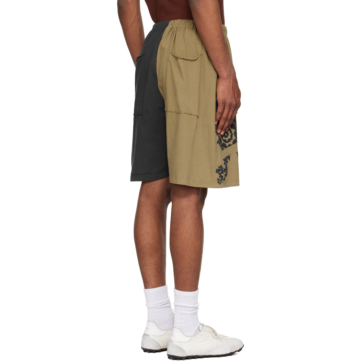  Sc103 Khaki & Black Gift Shorts 