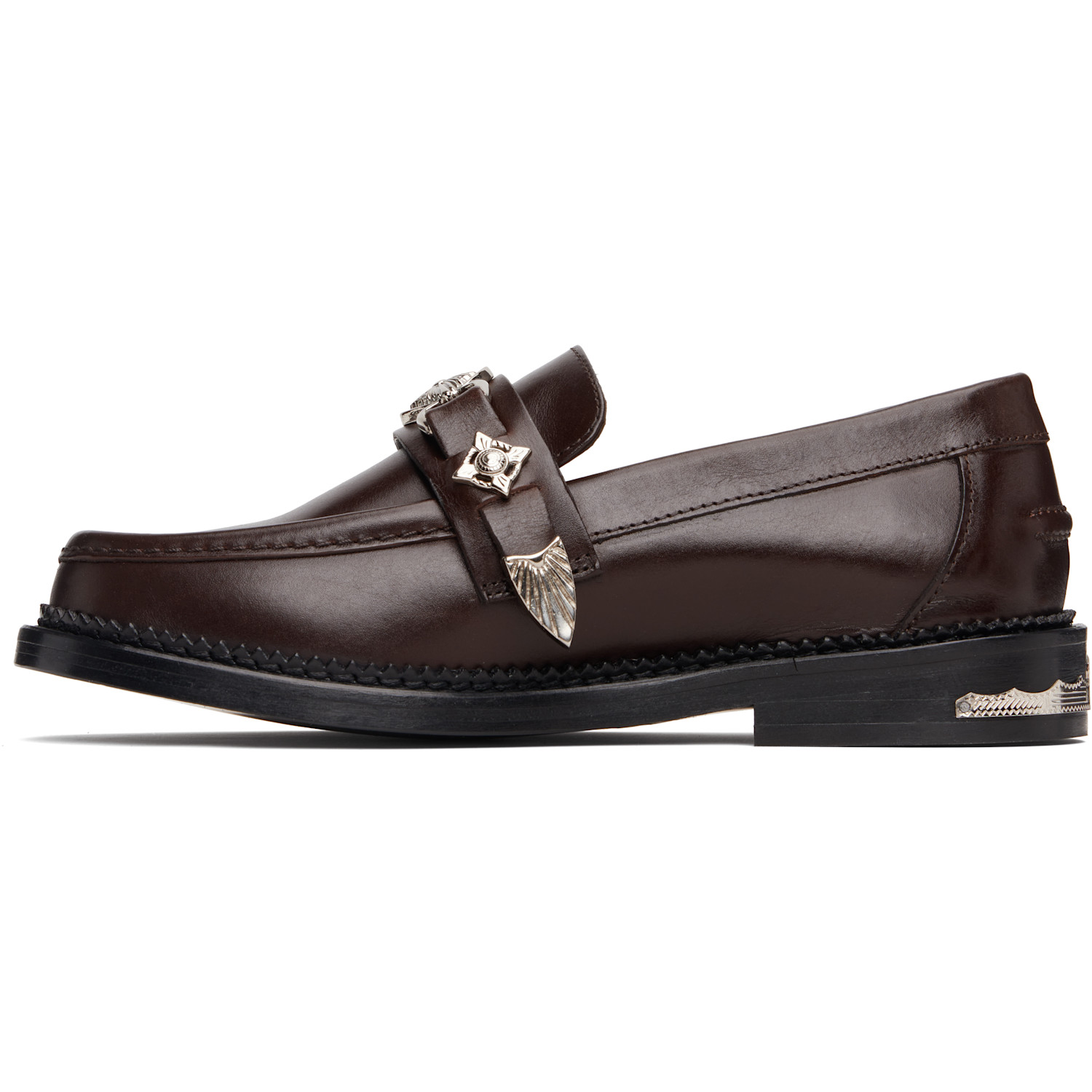  Toga Pulla Ssense Exclusive Brown Detail Loafers 
