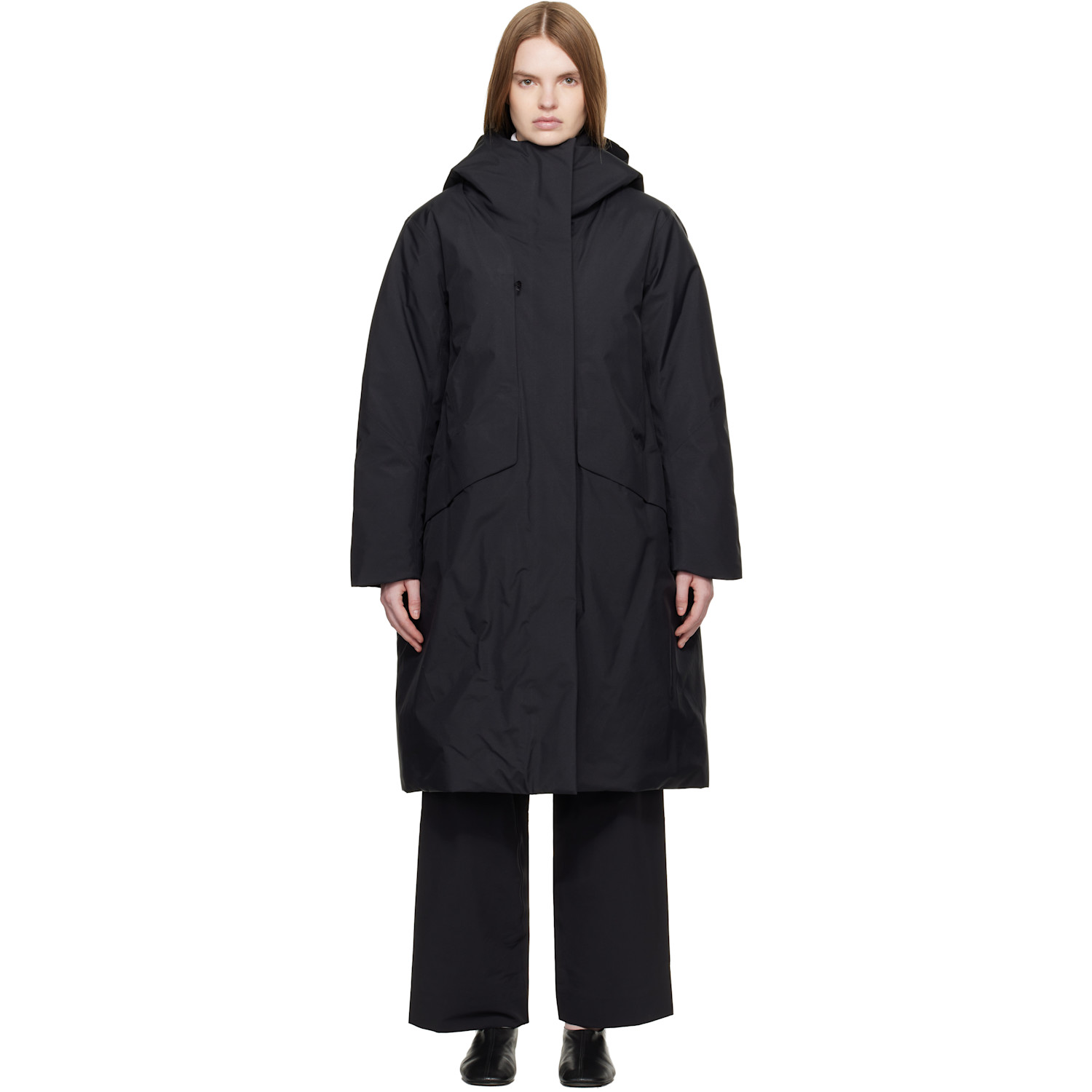 Veilance Black Ifora Down Parka
