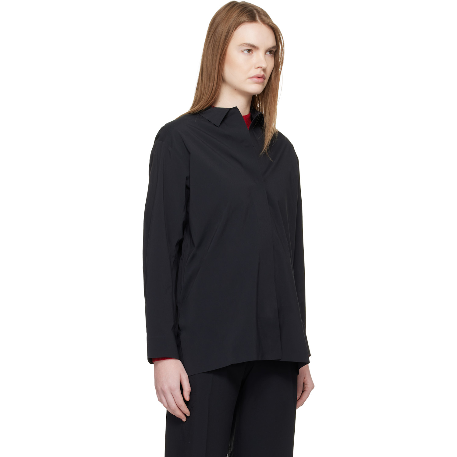  Veilance Black Diene Ls Shirt 