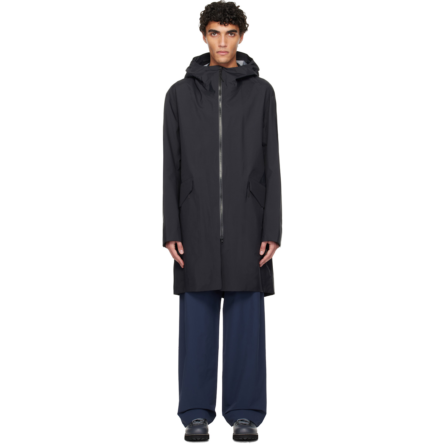 Veilance Black Monitor Coat