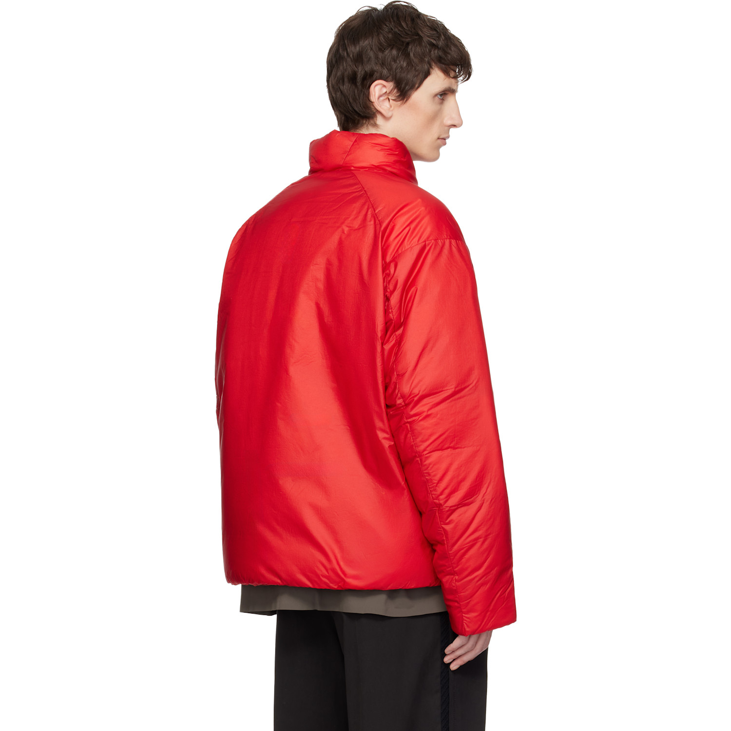  Veilance Red Conduit Down Jacket 