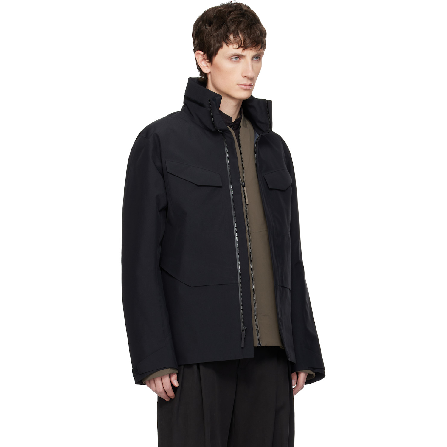  Veilance Black Field Jacket 