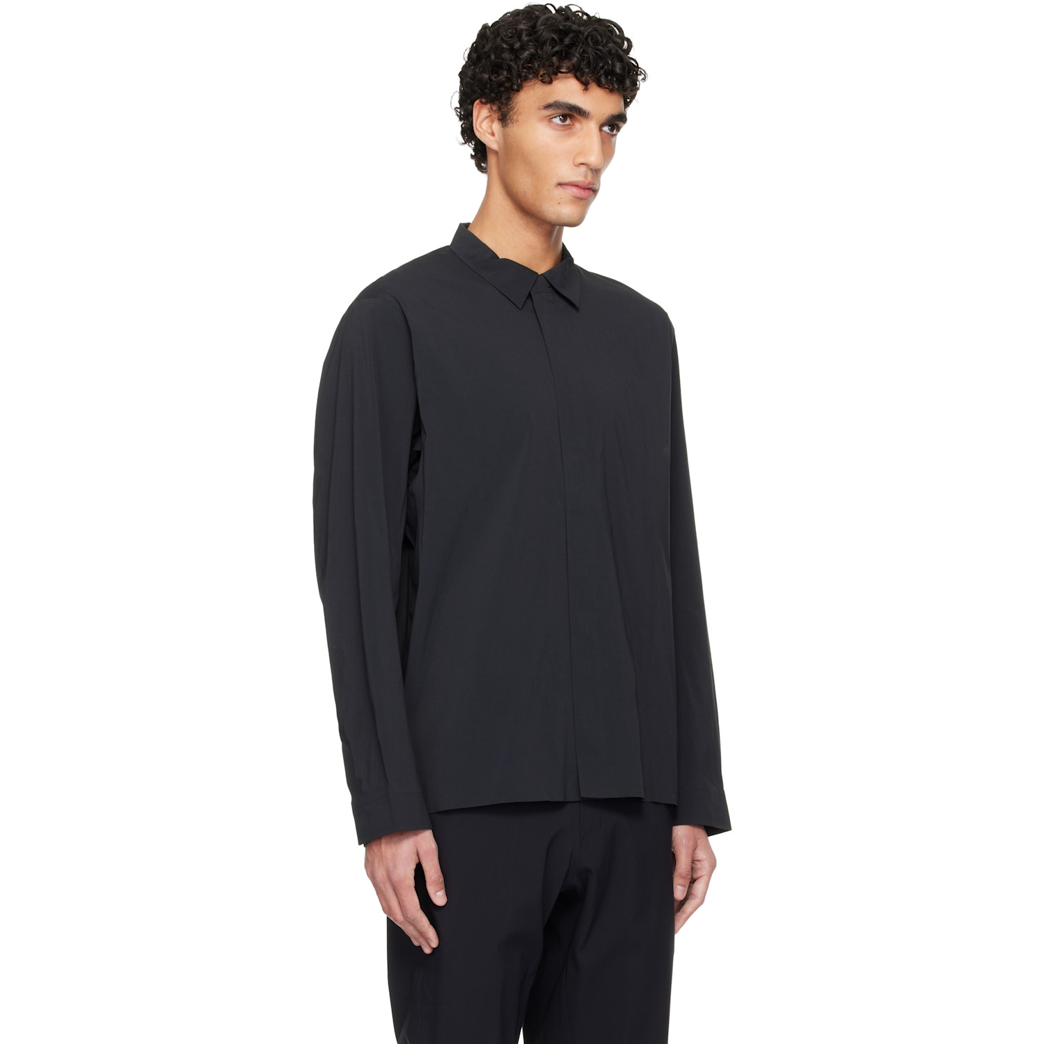  Veilance Black Metry Shirt 