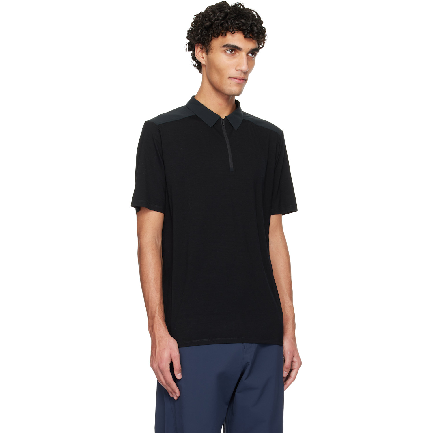  Veilance Black Frame Ss Polo 