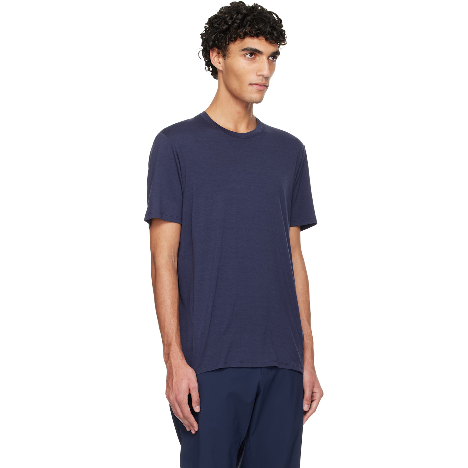  Veilance Navy Frame Ss T-shirt 