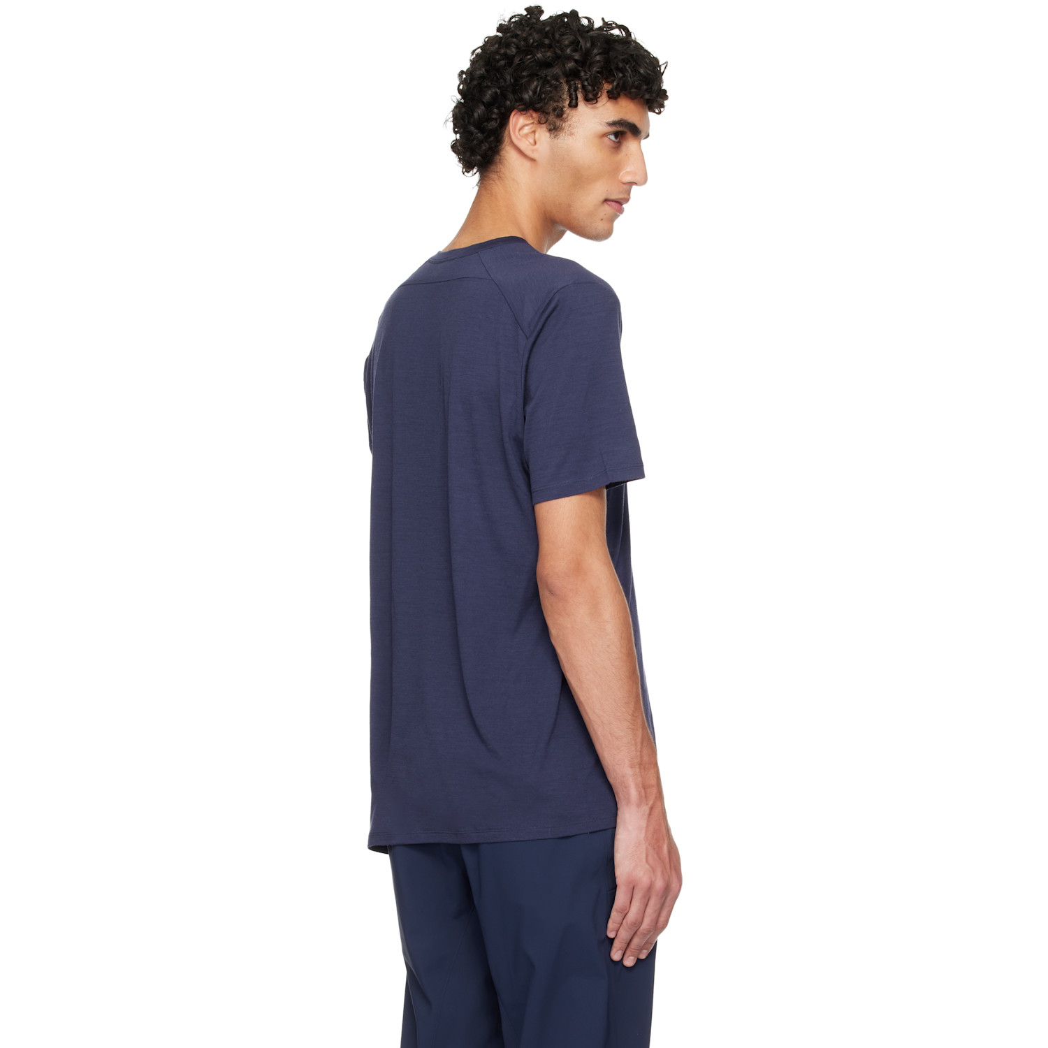 Veilance Navy Frame Ss T-shirt 