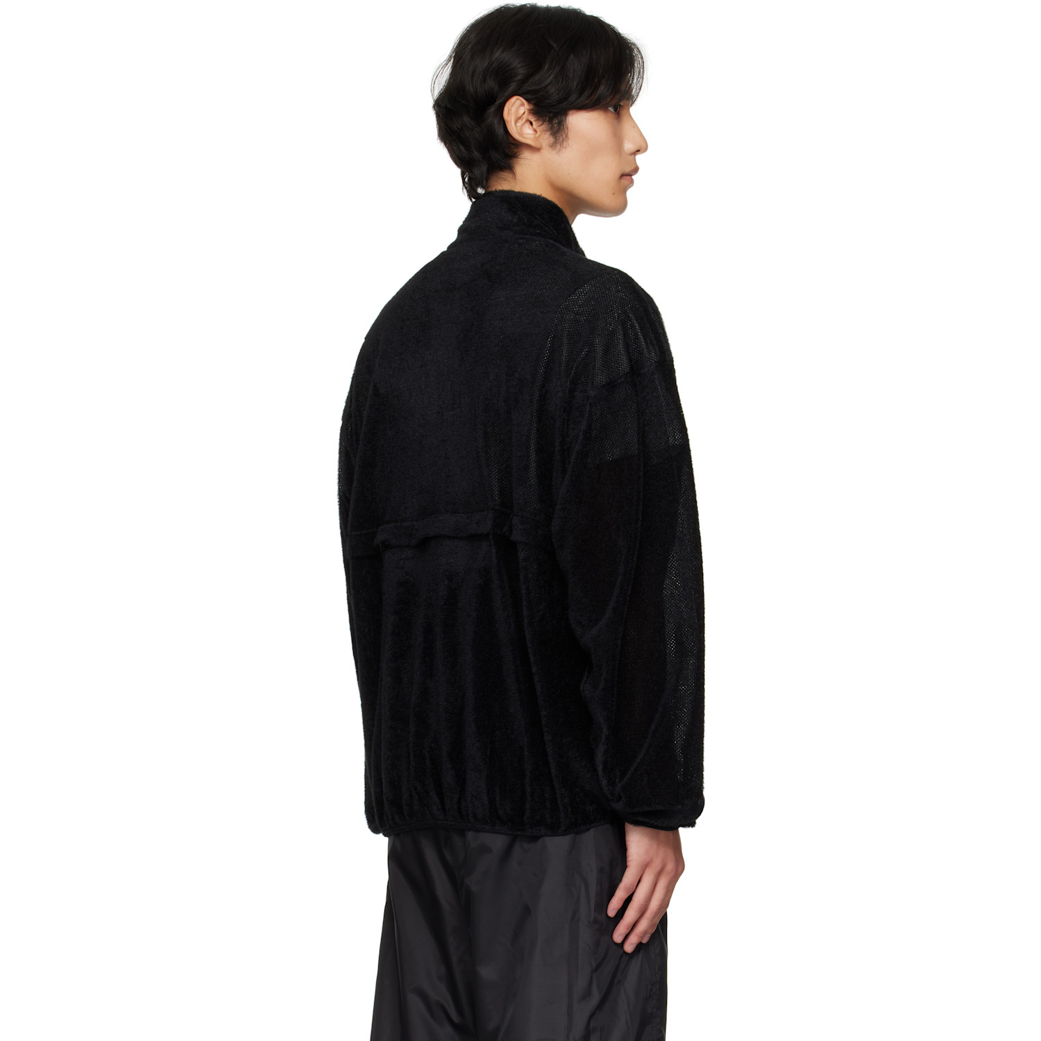  Le17septembre Black Half-zip Anorak 