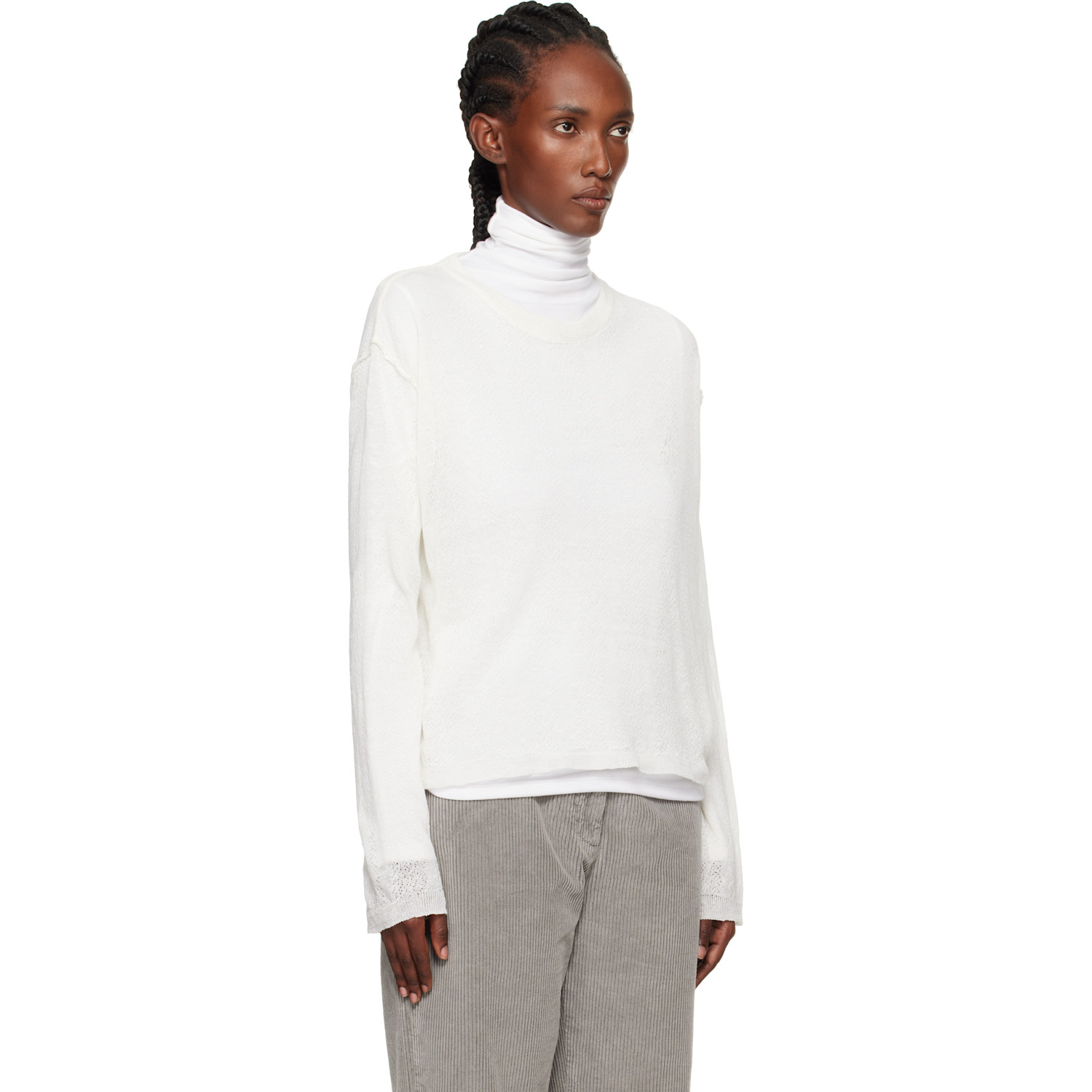  Mfpen Off-white Companion Sweater 