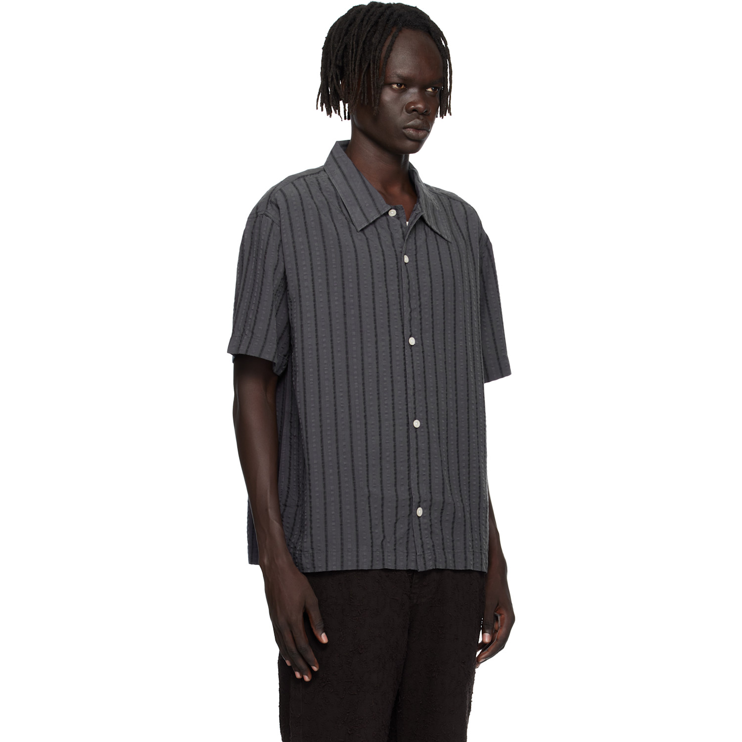  Mfpen Ssense Exclusive Gray Holiday Shirt 