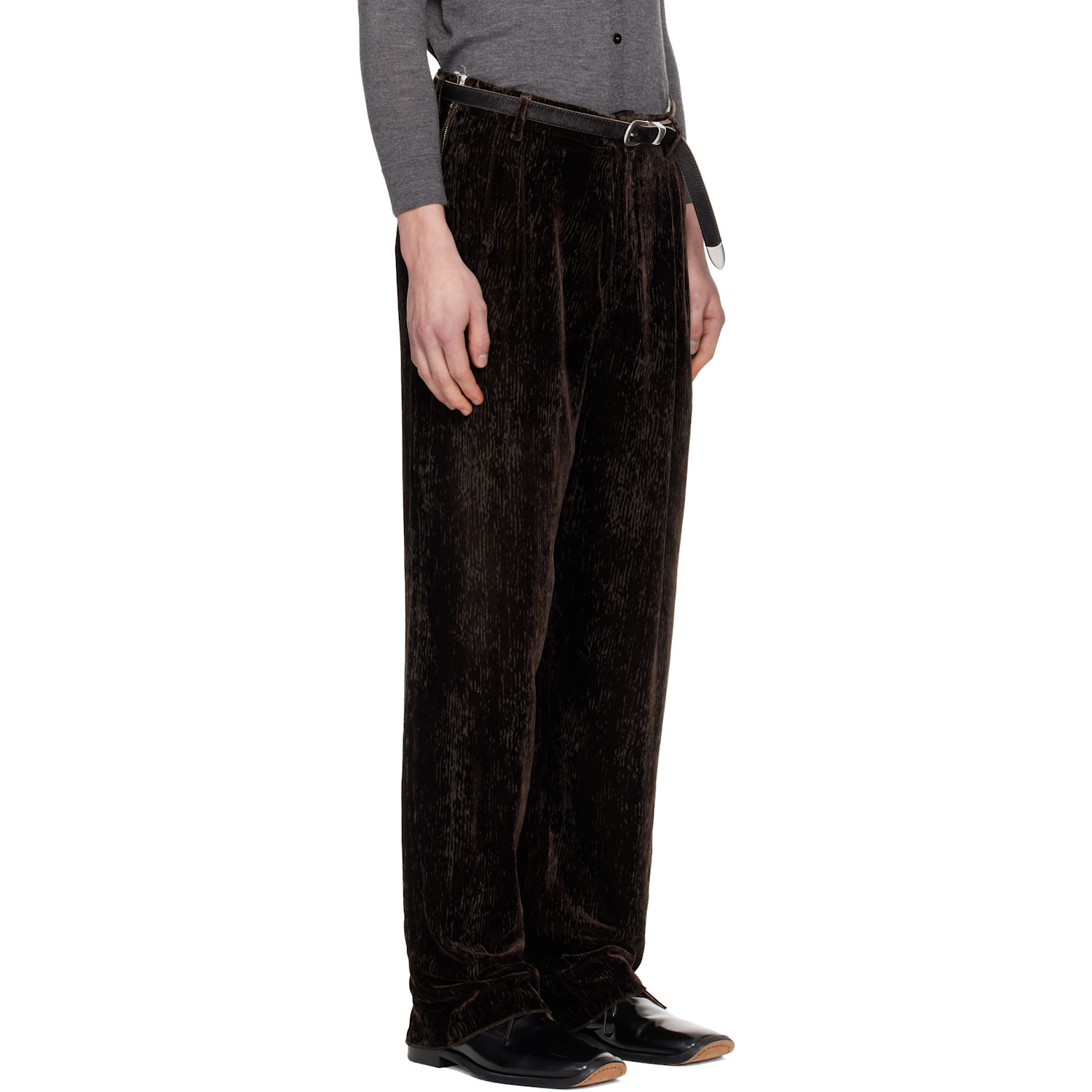  Magliano Brown Grampa Trousers 