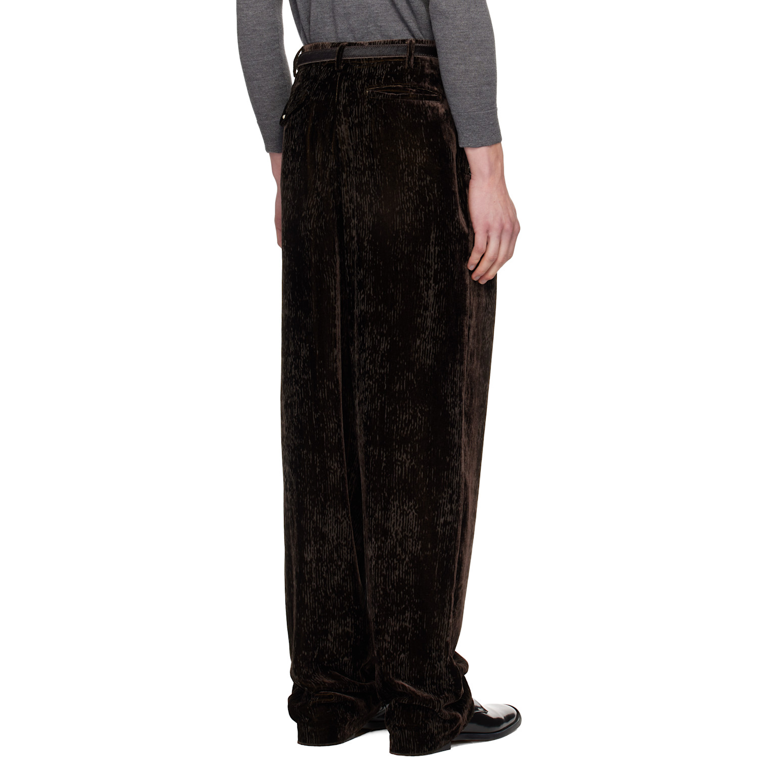  Magliano Brown Grampa Trousers 