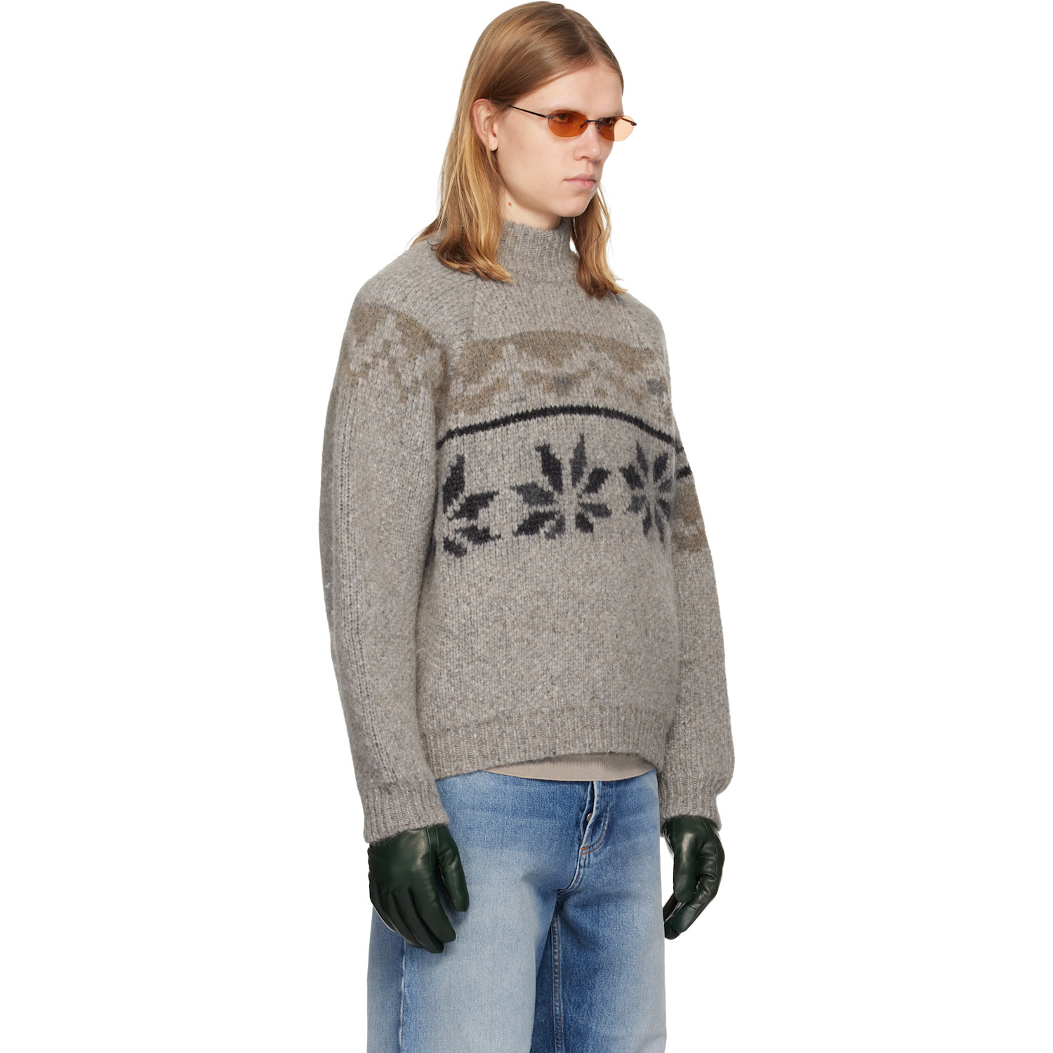  Magliano Gray Drunk Norvegese Sweater 