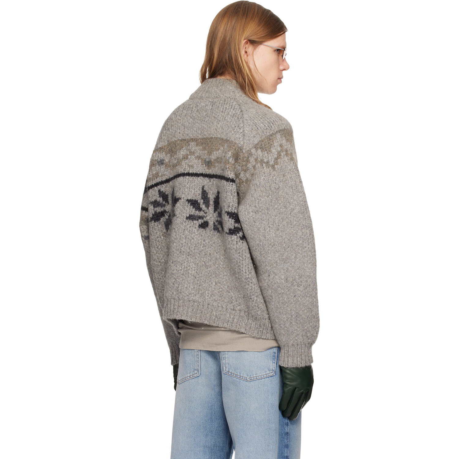  Magliano Gray Drunk Norvegese Sweater 