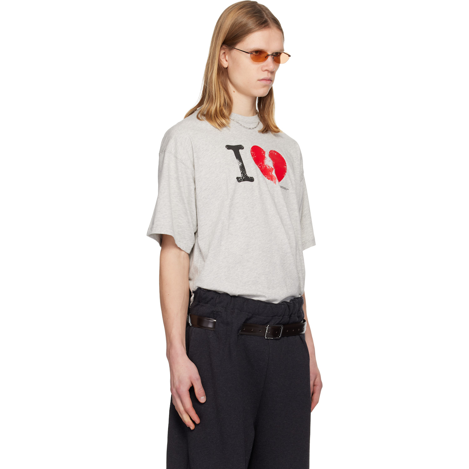  Magliano Gray 'i Suffer' T-shirt 