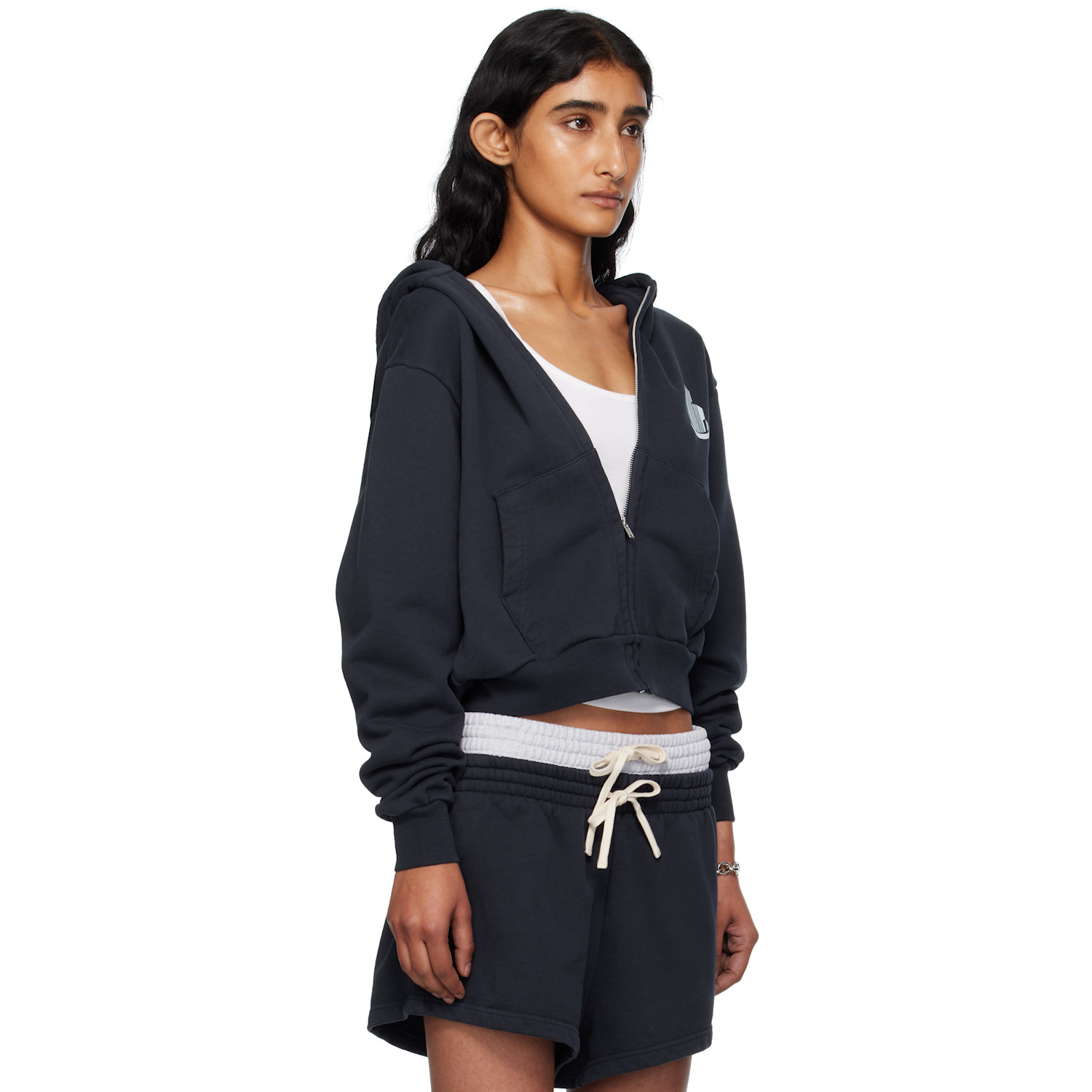  Abra Ssense Exclusive Navy Building Hoodie 