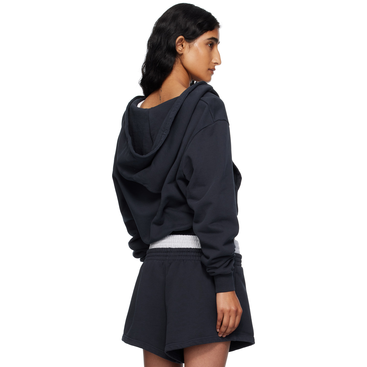  Abra Ssense Exclusive Navy Building Hoodie 