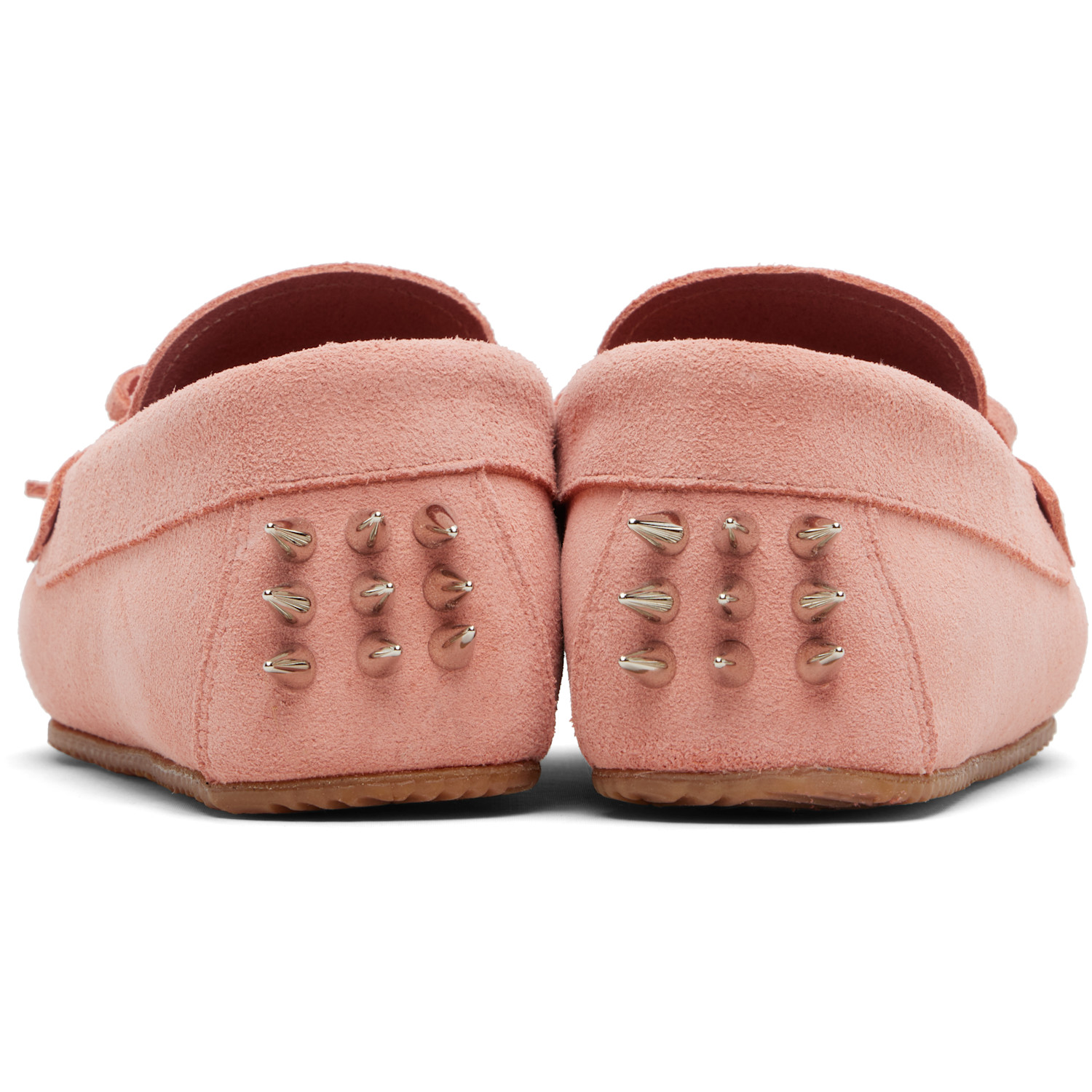  Abra Ssense Exclusive Pink Spike Loafers 