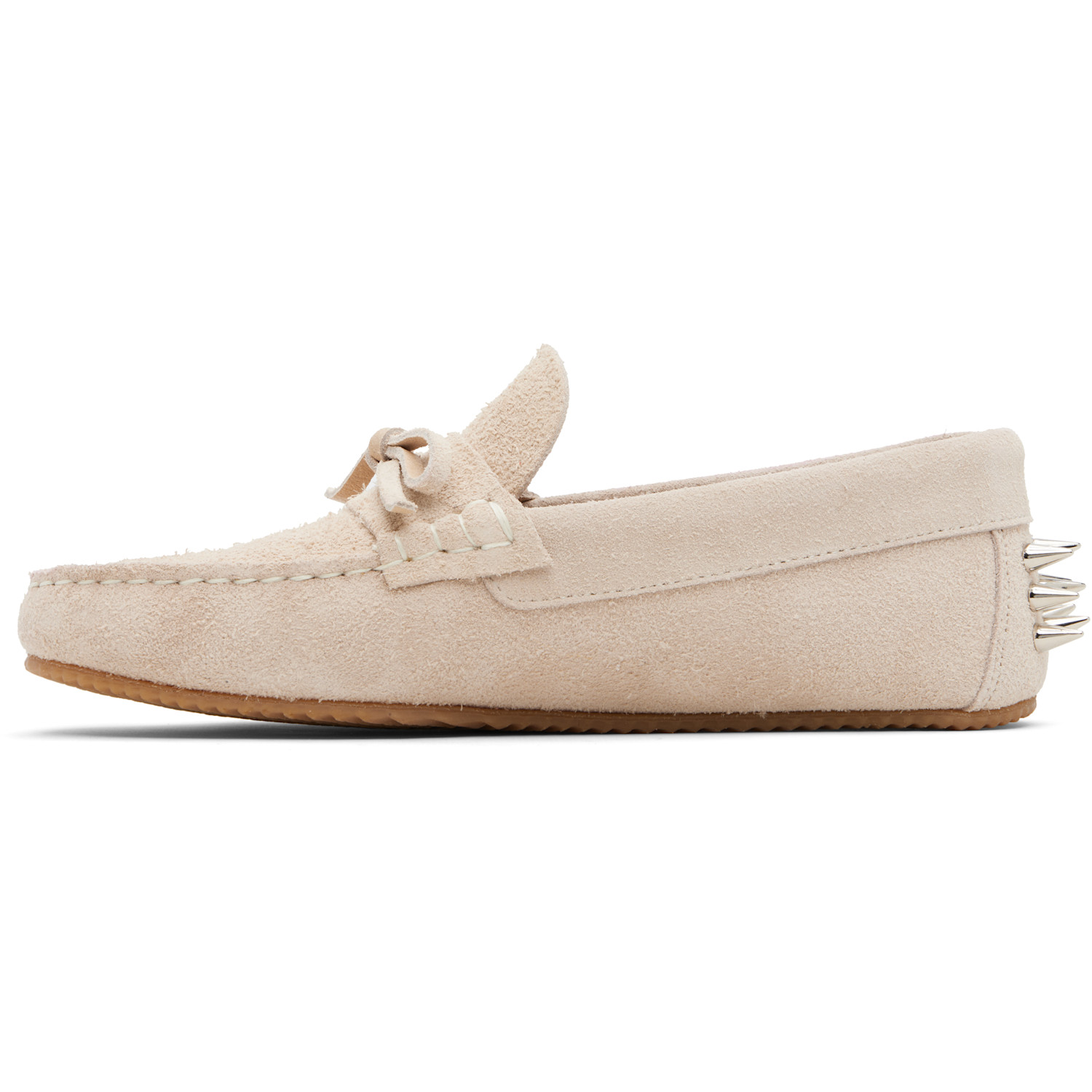  Abra Ssense Exclusive Beige Spike Loafers 