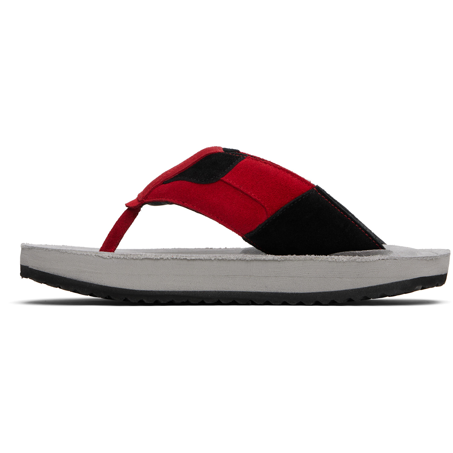  Abra Red & Gray Xxl Flip-flops 