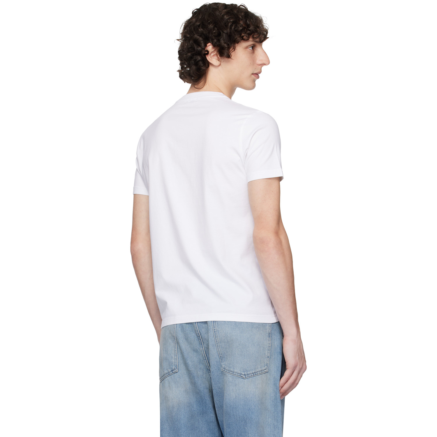  Abra White Flower T-shirt 