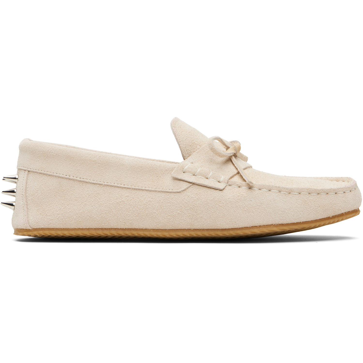 ABRA SSENSE Exclusive Beige Spike Loafers