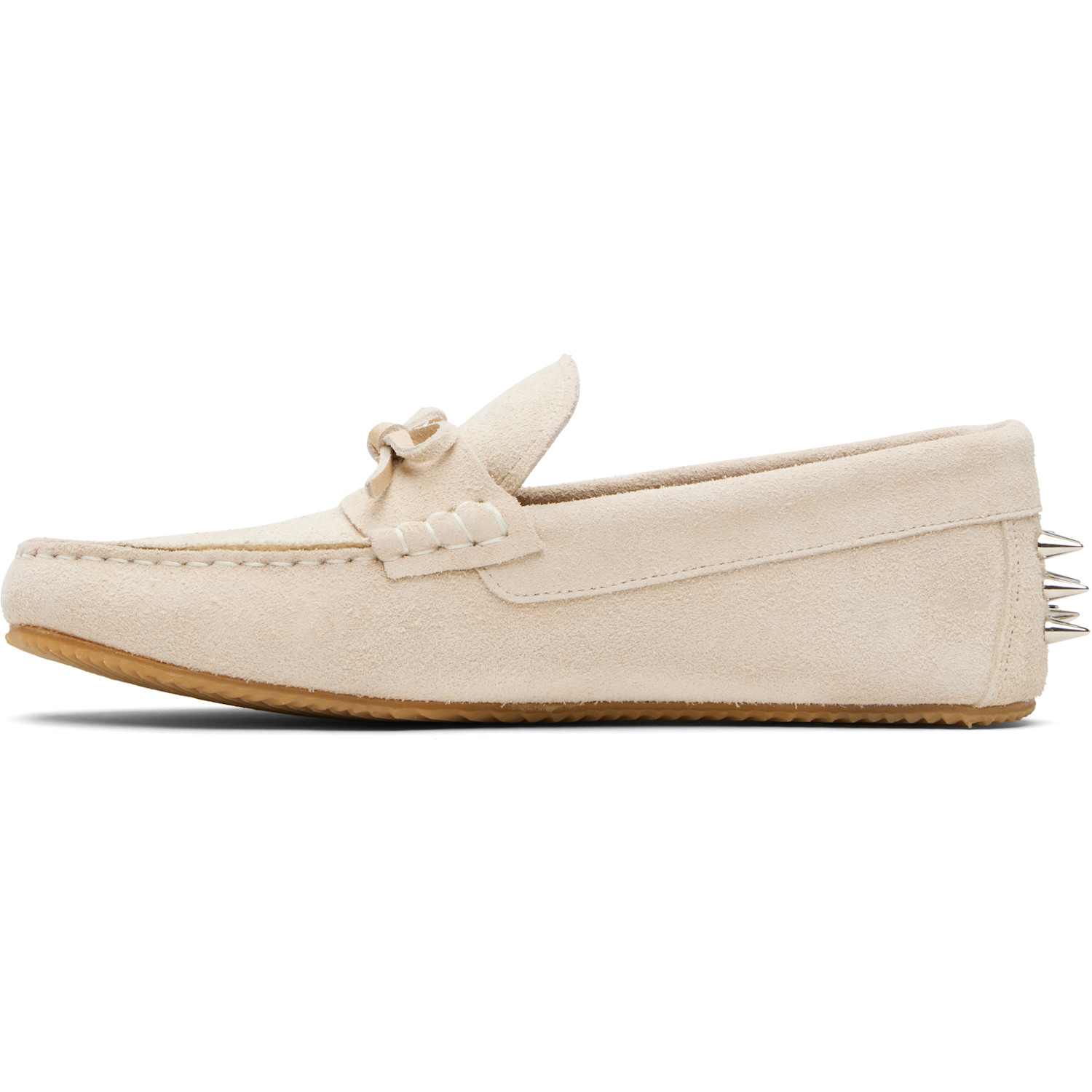  Abra Ssense Exclusive Beige Spike Loafers 